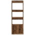 Aparador alto madera ingeniería madera envejecida 63x33x180