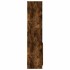 Aparador alto madera de ingeniería roble ahumado 92x33x140