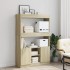 Aparador alto madera de ingeniería roble Sonoma 92x33x140