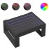 Mesa de centro con Infinity LED negro 70x53x30