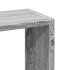 Estantería de pared madera ingeniería gris Sonoma 159x18x66