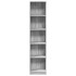 Estantería de madera de ingeniería gris Sonoma 40x24x176