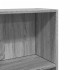 Estantería de madera de ingeniería gris Sonoma 40x24x176