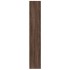 Estantería de madera de ingeniería marrón roble 60x24x143