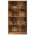 Estantería madera de ingeniería color envejecido 80x24x143