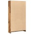 Estantería madera de ingeniería color envejecido 80x24x143
