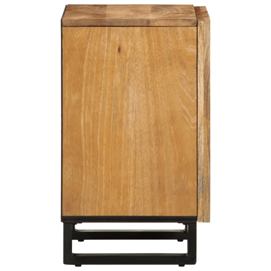 Armario de baño madera maciza de mango 38x34x58