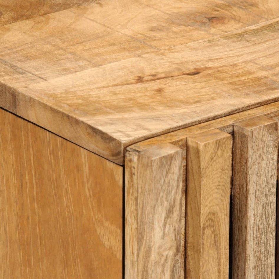 Armario de baño madera maciza de mango 38x34x58