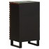 Aparador de madera maciza acacia 40x34x75