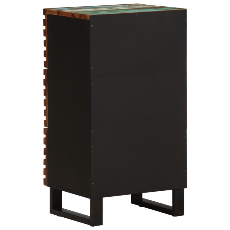 Aparador de madera maciza acacia 40x34x75