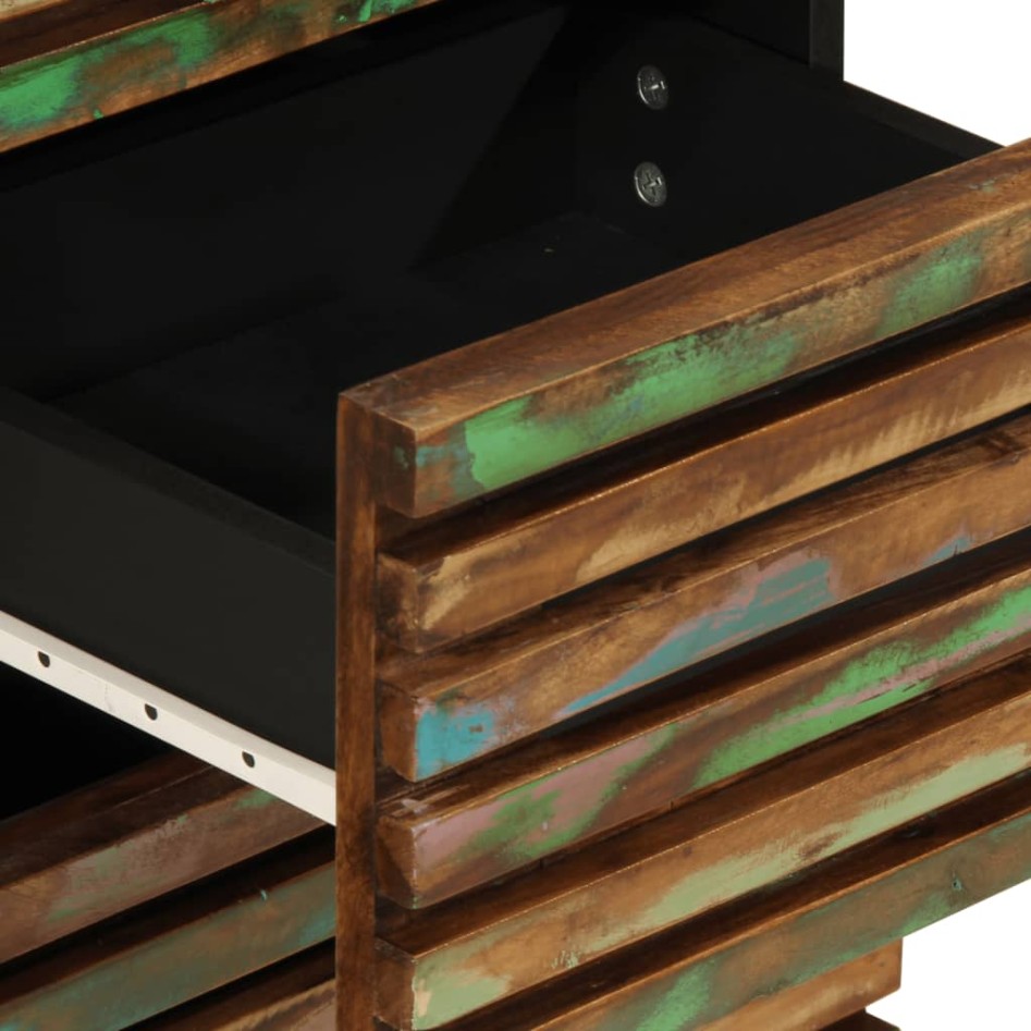 Aparador de madera maciza acacia 40x34x75