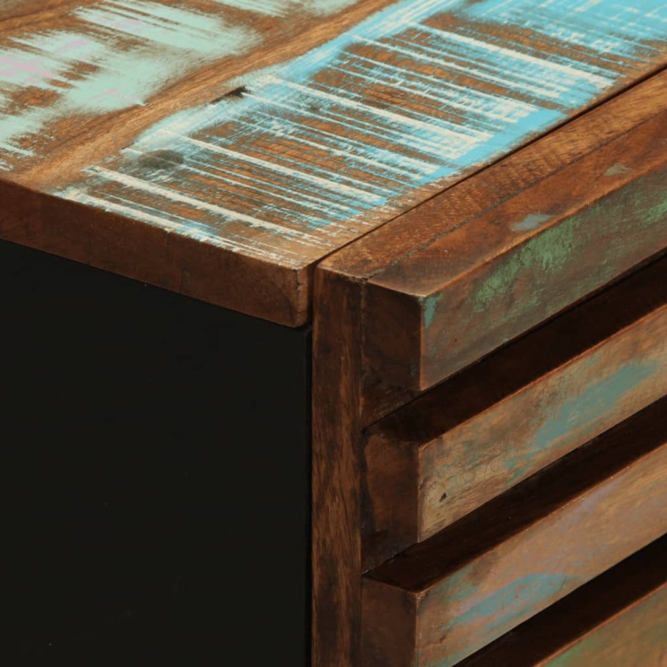 Aparador de madera maciza acacia 40x34x75