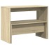 Mesa y bancos de comedor 3 pzas madera ingeniería roble