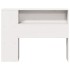 Cabecero de cama almacenaje madera maciza pino blanco 90