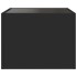 Mesa de centro con Infinity LED negro 40x40x30