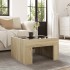 Mesa de centro con Infinity LED roble Sonoma 50x50x30