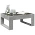 Mesa de centro con Infinity LED gris hormigón 70x53x30