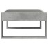 Mesa de centro con Infinity LED gris hormigón 70x53x30