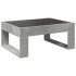 Mesa de centro con Infinity LED gris hormigón 70x53x30