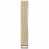 Armario de baño madera contrachapada roble Sonoma 30x30x190