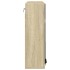 Mueble espejo de baño madera roble Sonoma 64,5x20x66,5