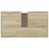 Armario de baño madera de ingeniería roble Sonoma 58x33x60