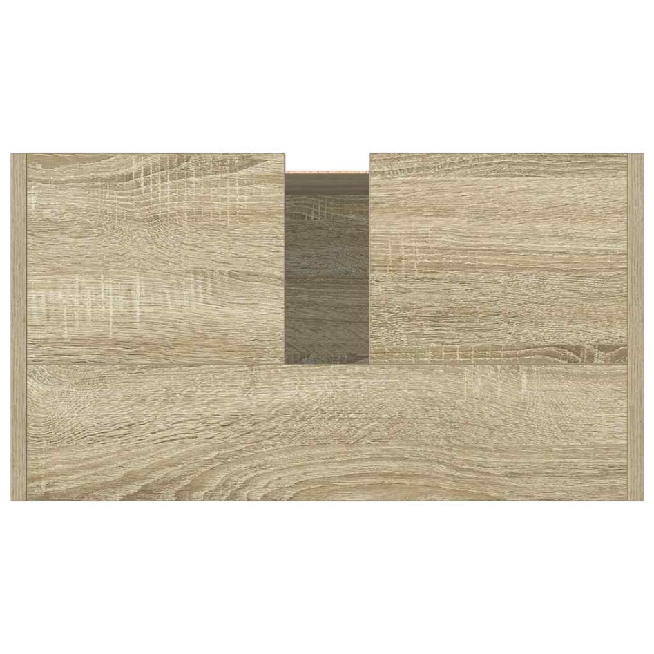 Armario de baño madera de ingeniería roble Sonoma 58x33x60