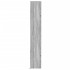 Aparador con LED madera ingeniería gris Sonoma 36x32,5x200