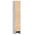 Aparador con LED madera ingeniería gris Sonoma 36x32,5x200