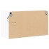 Mueble de TV de pared con luces LED blanco 80x31x45