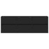 Mueble de TV de pared con luces LED negro 130x31x45