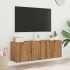 Muebles para TV de pared 2 unidades roble artesanal 60x30x41