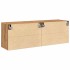 Muebles para TV de pared 2 unidades roble artesanal 60x30x41