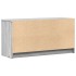 Mueble de TV con LED madera ingeniería gris Sonoma 100x34x50