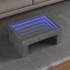 Mesa de centro con Infinity LED gris hormigón 70x50x30