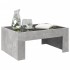 Mesa de centro con Infinity LED gris hormigón 70x50x30
