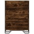 Estantería madera de ingeniería roble ahumado 80x31x106