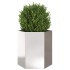 Jardinera hexagonal acero inoxidable 46x40x45