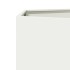 Jardinera hexagonal acero blanco 69x60x45