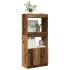 Aparadorde madera de ingeniería madera envejecida 63x33x140