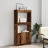 Aparadorde madera de ingeniería madera envejecida 63x33x140