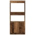 Aparadorde madera de ingeniería madera envejecida 63x33x140