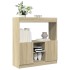 Aparador de madera de ingeniería roble Sonoma 92x33x100