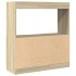 Aparador de madera de ingeniería roble Sonoma 92x33x100