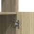 Aparador de madera de ingeniería roble Sonoma 92x33x100