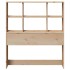 Cabecero de cama con almacenaje madera maciza de pino 100