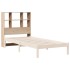 Cabecero de cama con almacenaje madera maciza de pino 100