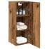 Armario de pared madera de ingeniería envejecida 34,5x34x90