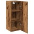 Armario de pared madera de ingeniería envejecida 34,5x34x90