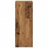 Armario de pared madera de ingeniería envejecida 34,5x34x90